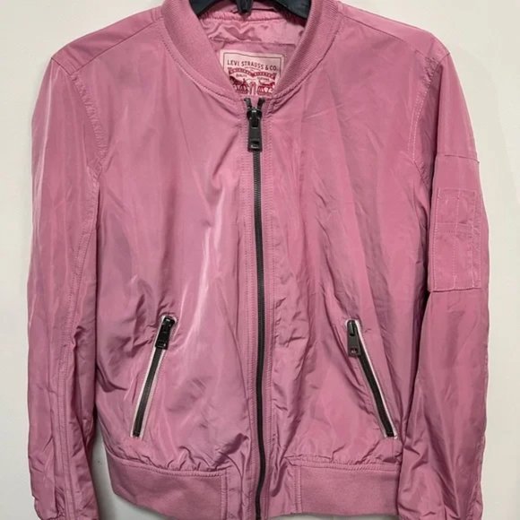 BNWT Levi’s ladies Pink Medium jacket - Picture 1 of 9